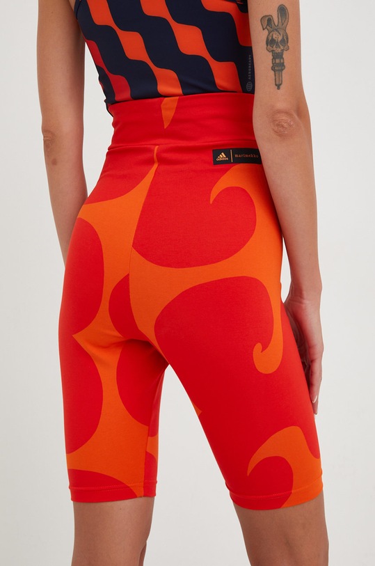 Odzież adidas Performance szorty HH8759 pomarańczowy