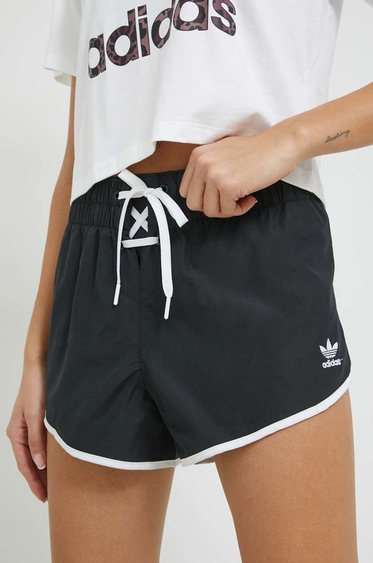 adidas Originals szorty Always Original aplikacja czarny HK5087