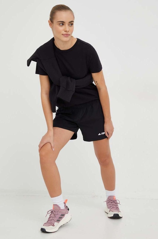 adidas TERREX szorty sportowe HA7546 czarny AW22