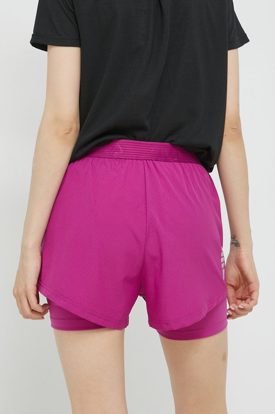 Abbigliamento Fila shorts da corsa Racine FAW0200 violetto