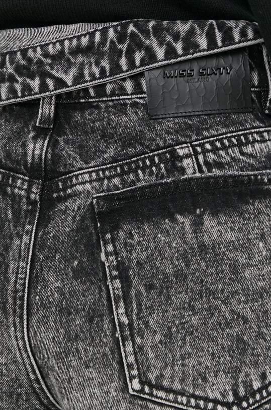 Miss Sixty szorty jeansowe 6W3JJ0200000 szary