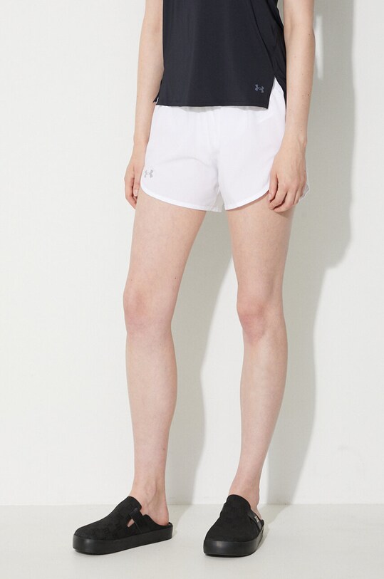 Bežecké šortky Under Armour Fly By Elite biela 1369766
