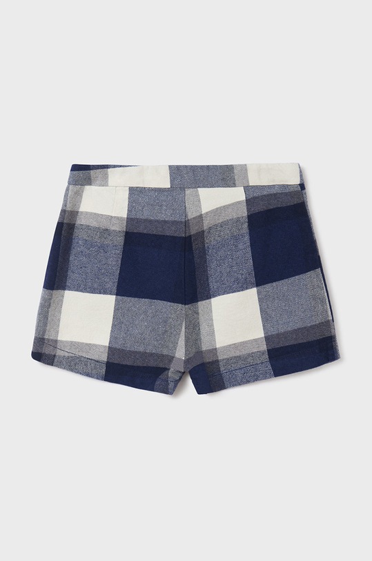 Dziewczynka Mayoral szorty bawełniane dziecięce 7205.8B.JUNIOR niebieski