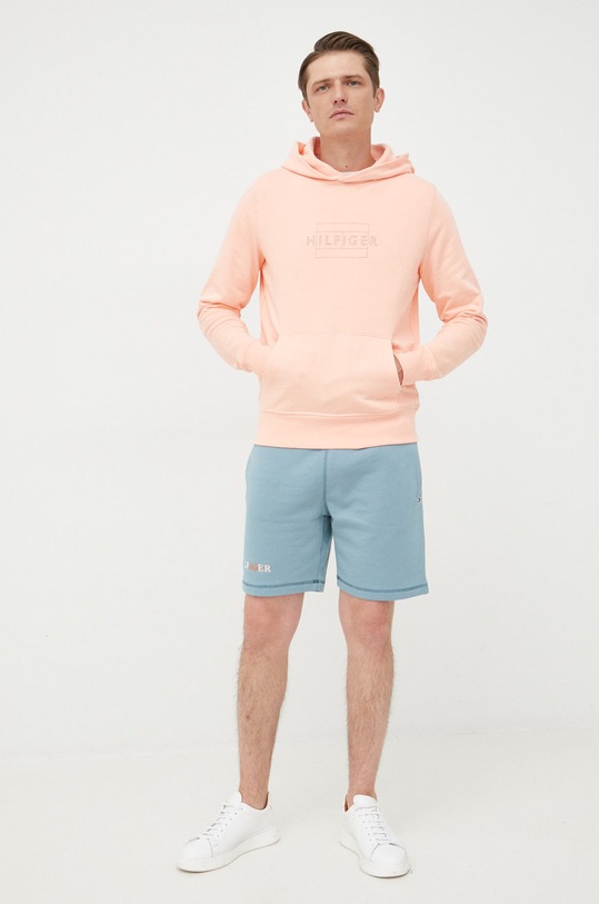 Pamučne kratke hlače Tommy Hilfiger MW0MW25544.9BYY plava AW22