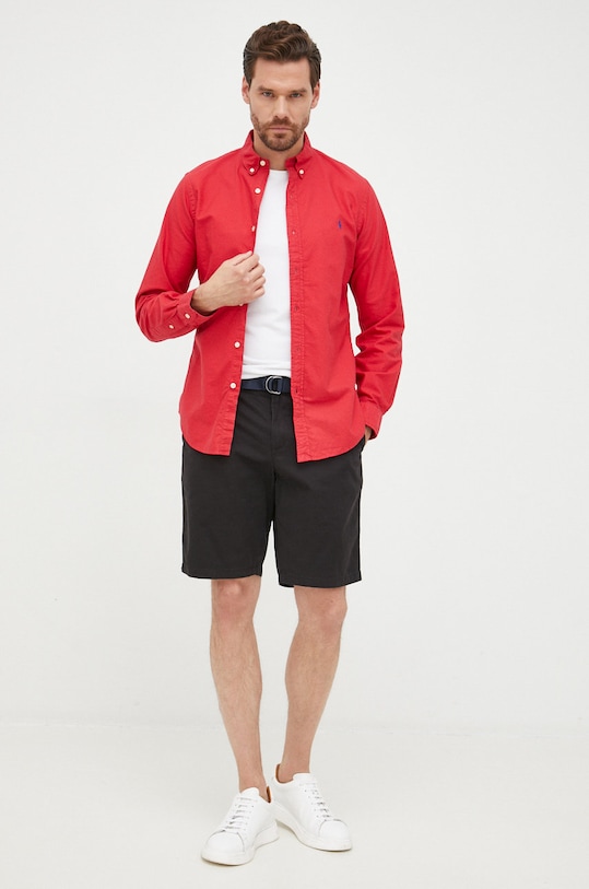 Bavlněné šortky Tommy Hilfiger MW0MW26620.9BYY černá AW22