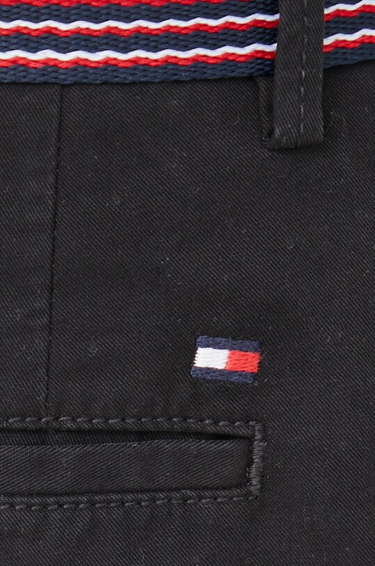 Pamučne kratke hlače Tommy Hilfiger crna MW0MW26620.9BYY