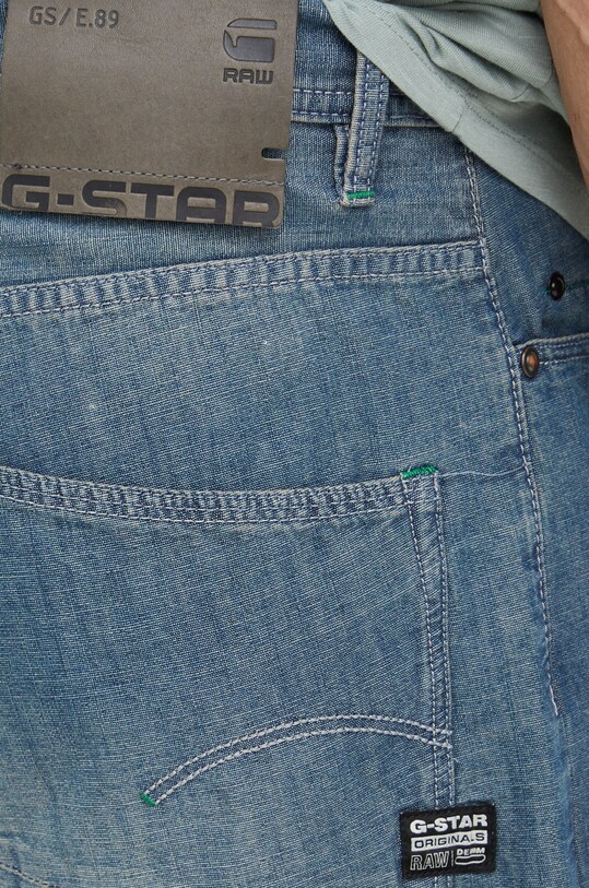 G-Star Raw szorty jeansowe D21475.C611 D21475.C611 niebieski