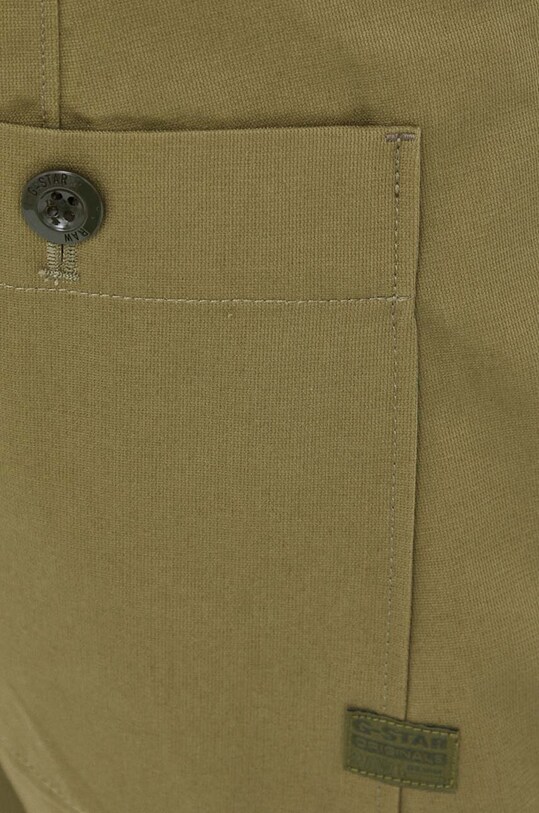 G-Star Raw szorty bawełniane zielony D21458.C962