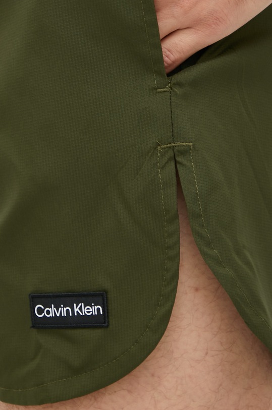 Odzież Calvin Klein szorty kąpielowe KM0KM00774.9BYY zielony