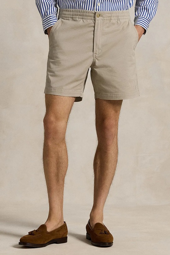 Къси панталони Polo Ralph Lauren 710644995024 бежов AW22