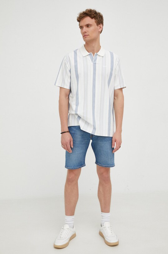 Levi's pantaloni scurți din denim 36512.0164 bleumarin SS23
