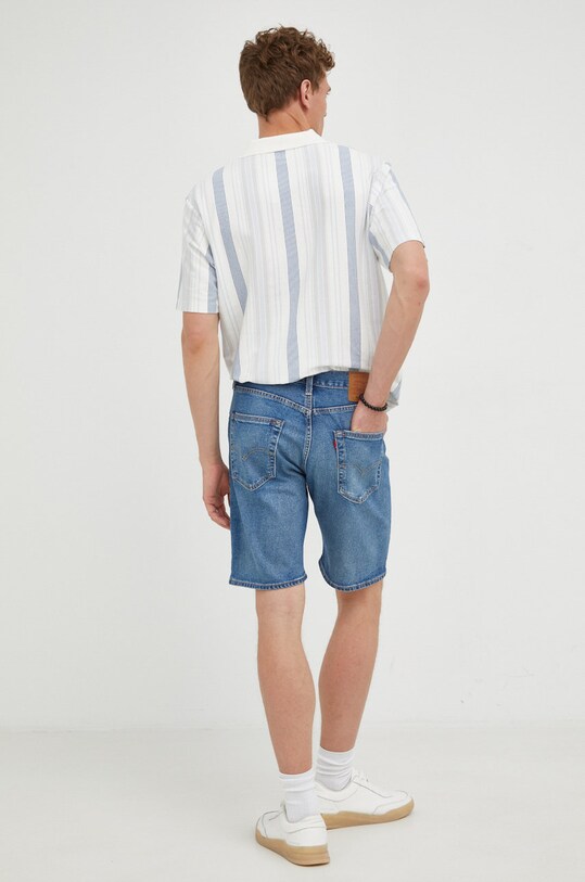 Îmbrăcăminte Levi's pantaloni scurți din denim 36512.0164 bleumarin