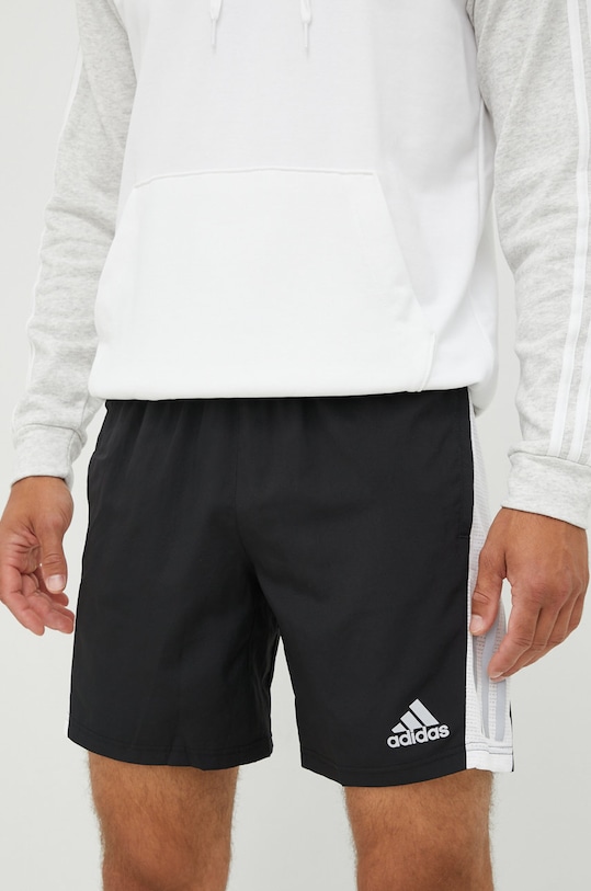 adidas Performance szorty do biegania Own The Run tkanina czarny HL3987