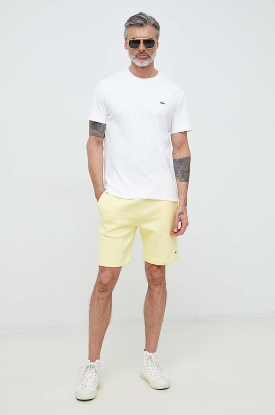 Lacoste pantaloncini GH9627 giallo SS26