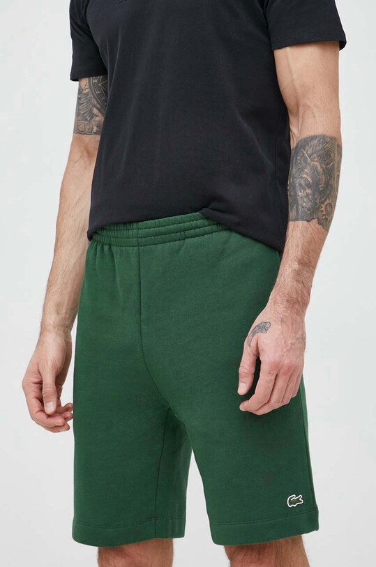 Шорты Lacoste трикотаж зелёный GH9627