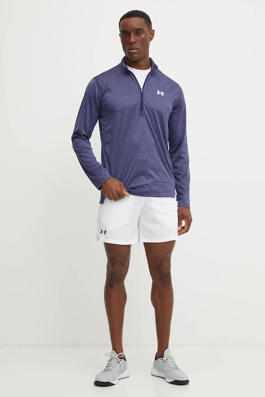 Under Armour pantaloni scurți de antrenament Vanish Woven 1373718 alb AW25