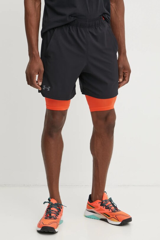 Under Armour pantaloni scurți de antrenament Vanish panza negru 1373764