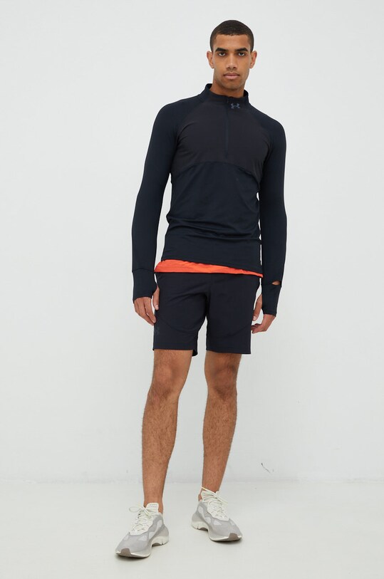 Under Armour pantaloni scurți de antrenament Unstoppable 1370378 negru AW22