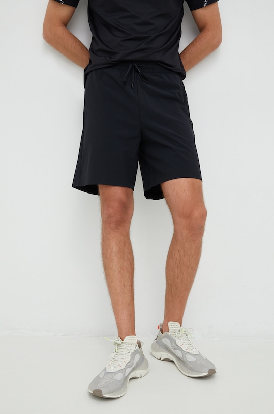 Calvin Klein Performance szorty treningowe CK Essentials z elastanem czarny 00GMF2S811.9BYY