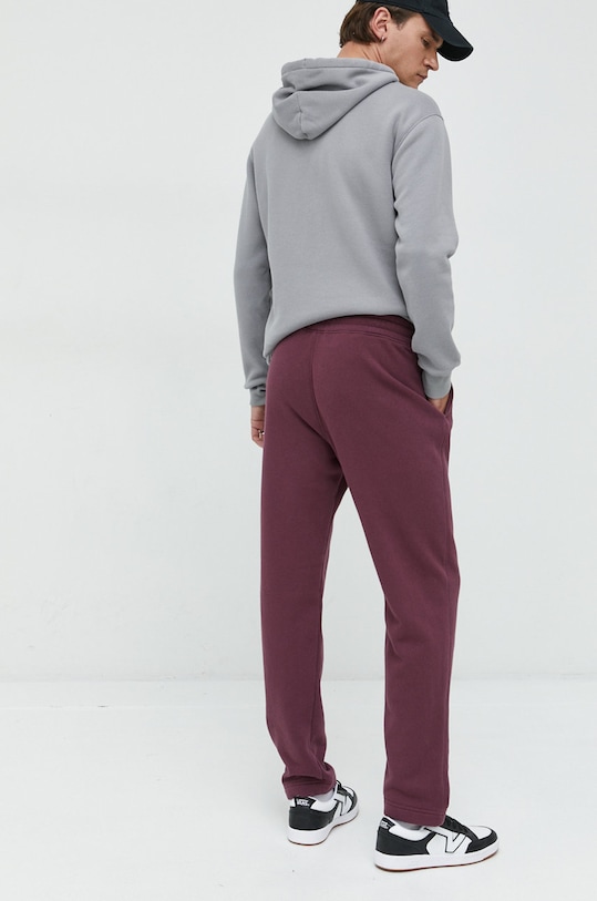 Odzież Hollister Co. spodnie dresowe KI334.2340.520 bordowy