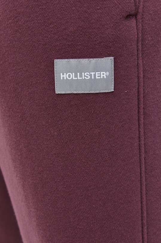 Hollister Co. spodnie dresowe bordowy KI334.2340.520