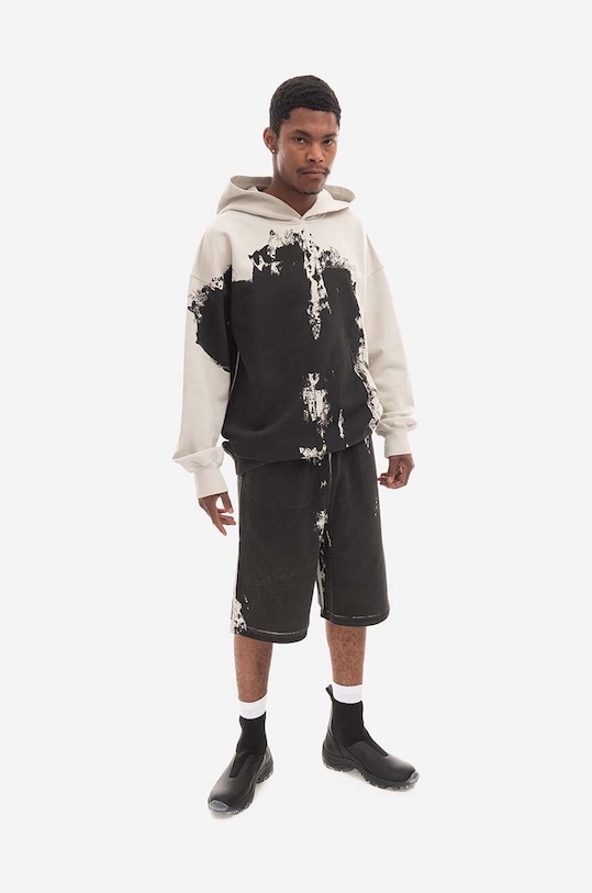 Bavlněné šortky A-COLD-WALL* Relaxed Studio Shorts ACWMB156 BLACK ACWMB156 černá AW22