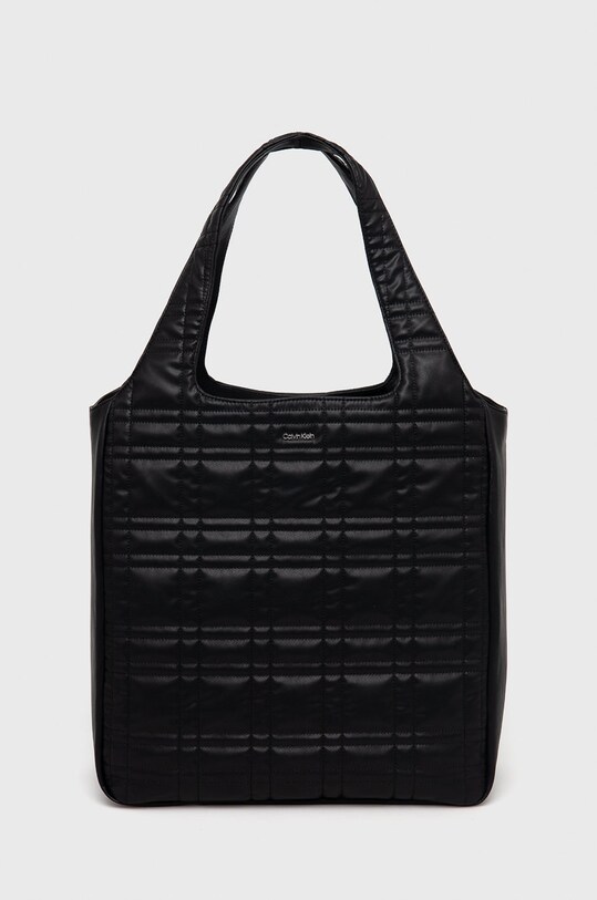 Kabelka Calvin Klein imitácia kože čierna K60K609695.9BYY