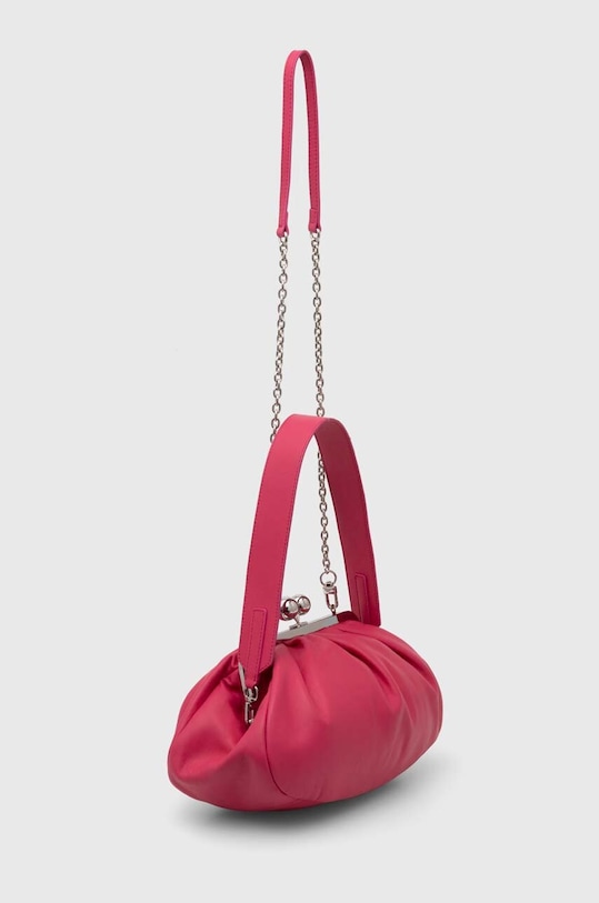 Weekend Max Mara kopertówka skórzana 55160222600 różowy AW24