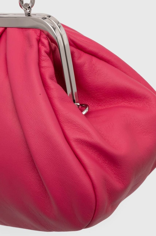 Weekend Max Mara kopertówka skórzana różowy 55160222600