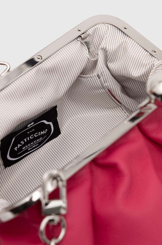 Weekend Max Mara kopertówka skórzana 55160222600 różowy