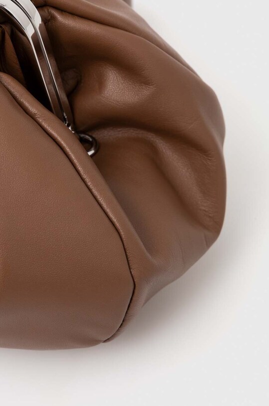 Accessori Weekend Max Mara pochette di pelle 55160222600 marrone