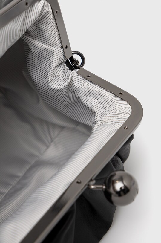 Weekend Max Mara kopertówka skórzana 55160222600 czarny