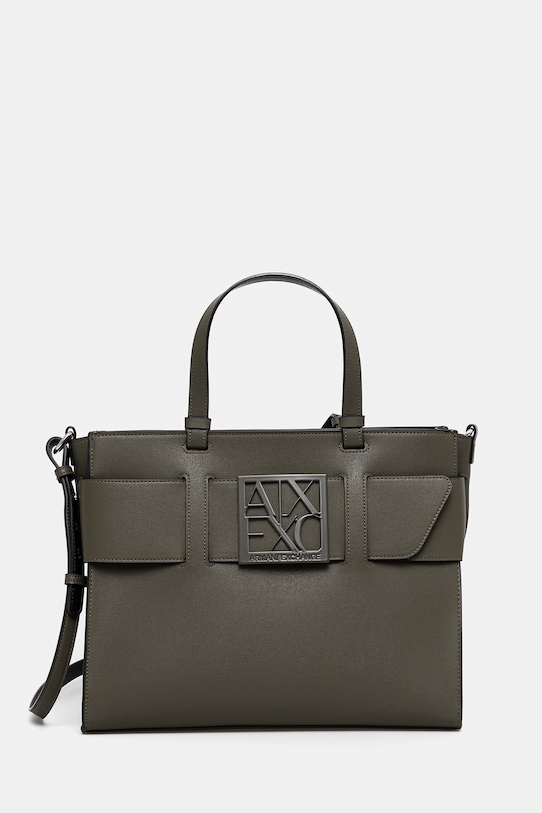 Сумочка Armani Exchange не вміщує А4 зелений 942689.0A874