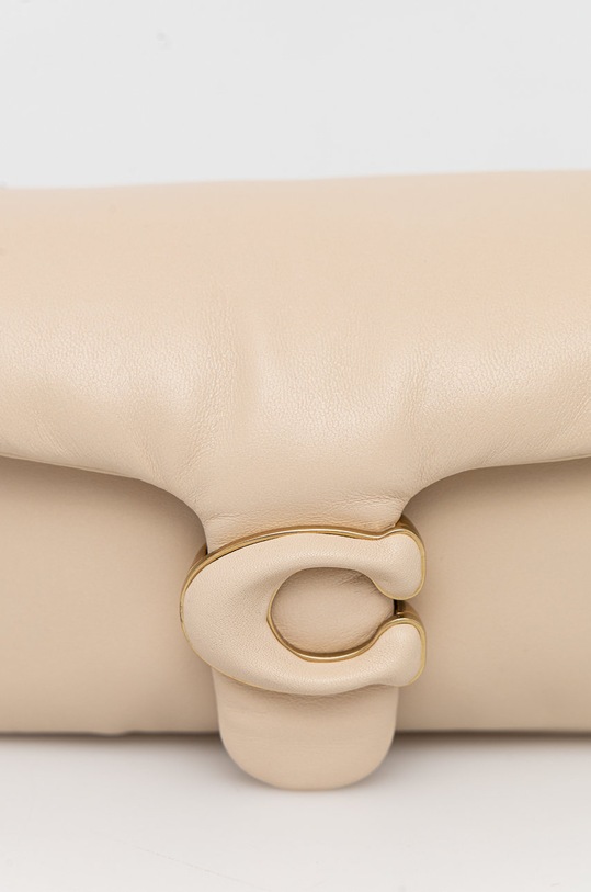 Akcesoria Coach torebka skórzana C3880 Pillow Tabby 18 C3880 beżowy