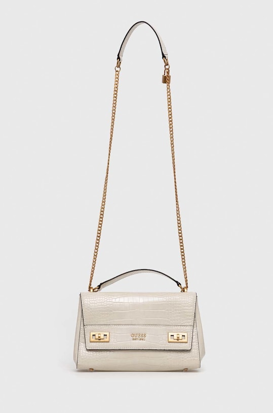 Τσάντα Guess απομίμηση λείου δέρματος μπεζ HWCB84.94190