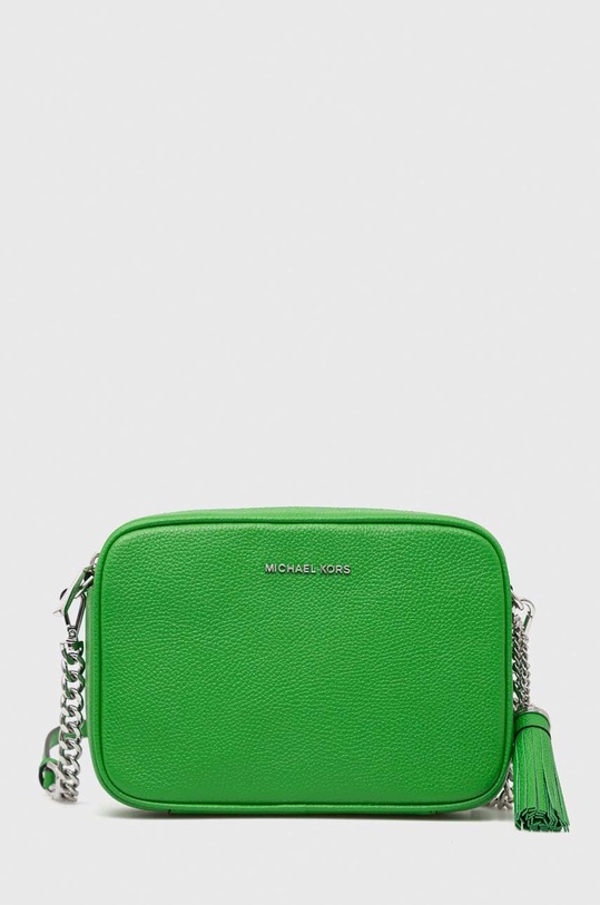MICHAEL Michael Kors torebka skórzana skóra licowa zielony 32F7SGNM8L