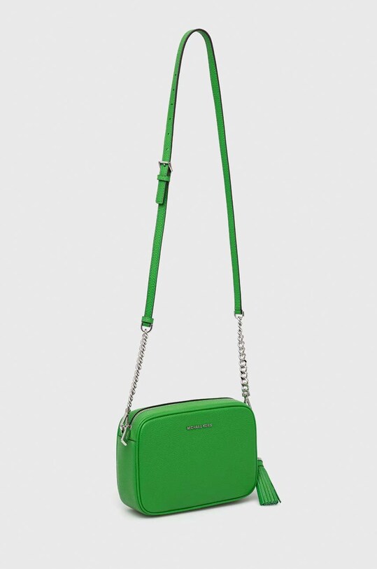 MICHAEL Michael Kors torebka skórzana 32F7SGNM8L zielony SS23