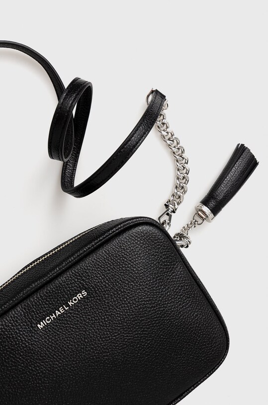 Doplnky Kožená kabelka MICHAEL Michael Kors 32F7SGNM8L čierna
