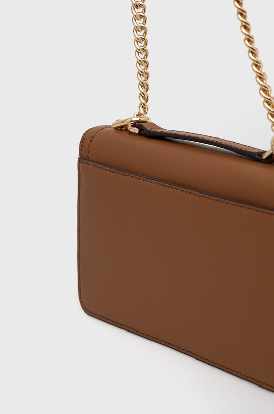 Kožená kabelka MICHAEL Michael Kors hnedá 32S2G7HC0L