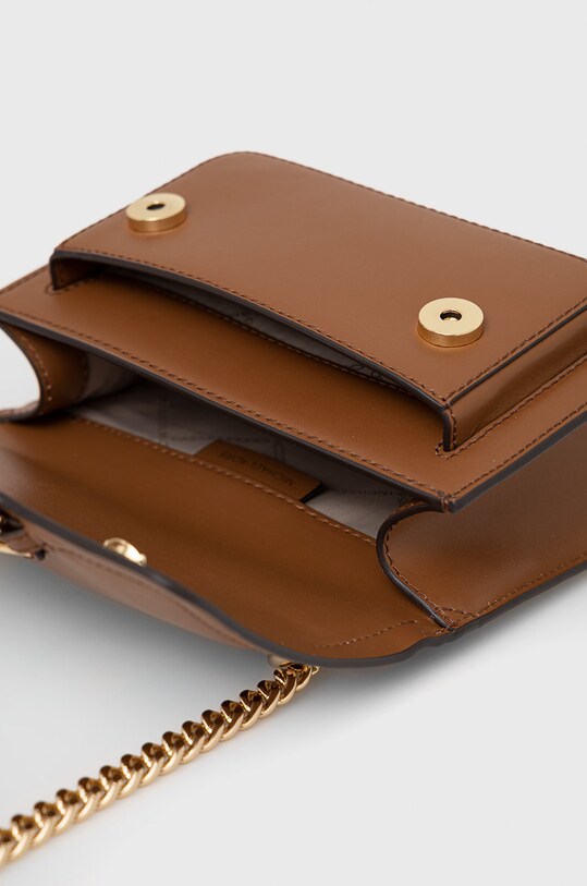 Кожаная сумочка MICHAEL Michael Kors 32S2G7HC0L коричневый