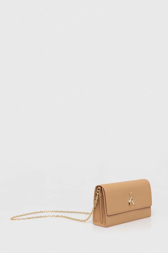 Patrizia Pepe torebka skórzana 8B0069.L001 beżowy SS25