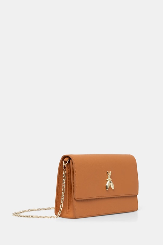 Кожаная сумочка Patrizia Pepe 8B0069.L001 коричневый SS25