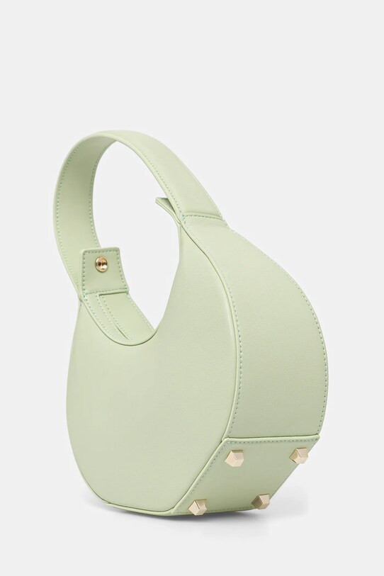 Accesorii Patrizia Pepe geantă de piele 8B0074.L047 verde