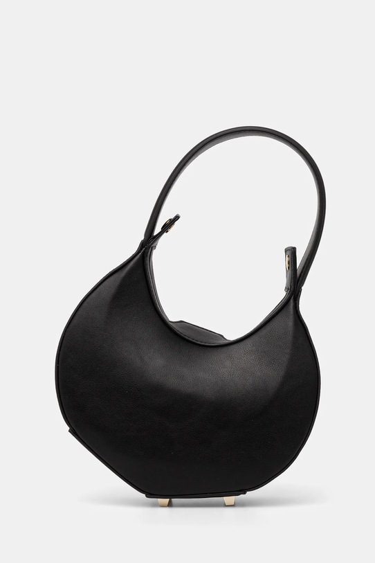 Кожаная сумочка Patrizia Pepe кожа чёрный 8B0074.L047