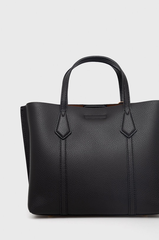 Akcesoria Tory Burch torebka skórzana Perry Triple-Compartment 81928.001 czarny