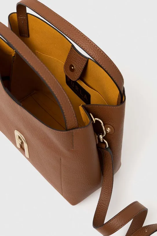 Furla torebka skórzana Primula WB00507.BX0041.03B00 brązowy