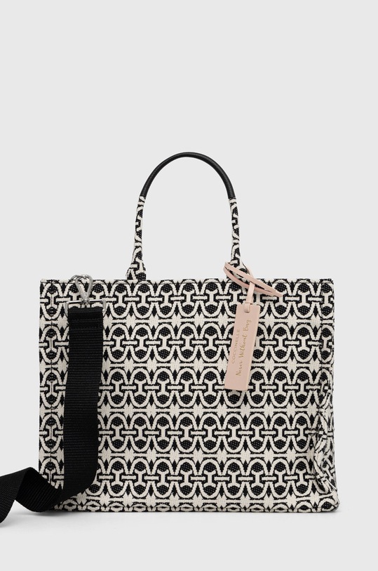 Kabelka Coccinelle vzorovaný černá E1.MBD.18.02.01