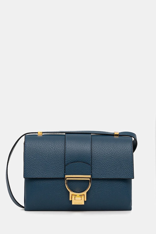 Coccinelle torebka skórzana skóra licowa niebieski E1.MD5.12.07.01
