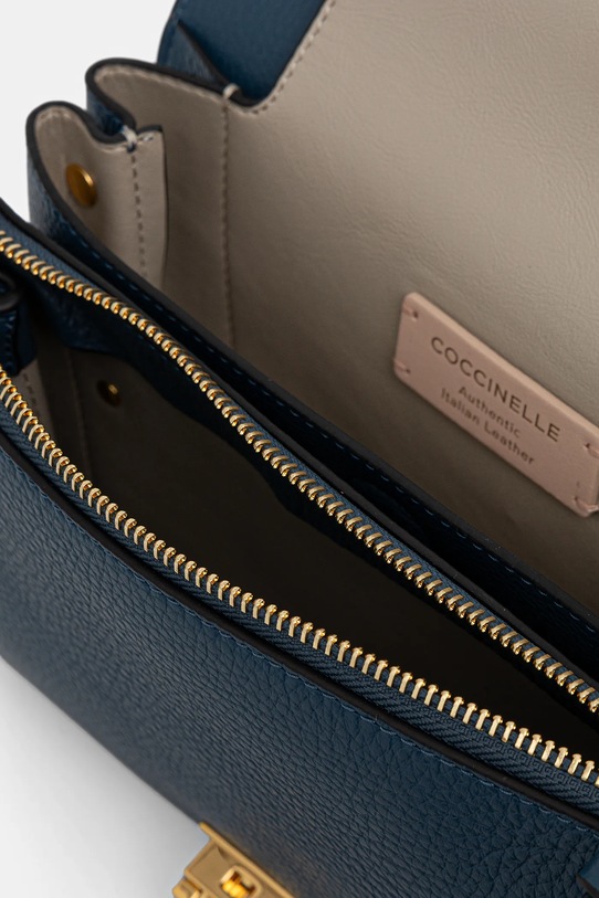 Coccinelle torebka skórzana E1.MD5.12.07.01 niebieski