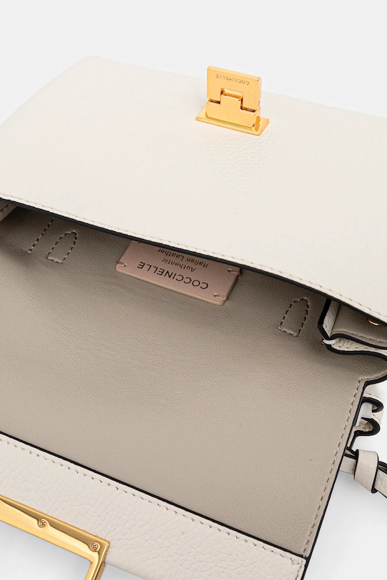 Coccinelle torebka skórzana E1.MD5.55.B7.01 beżowy